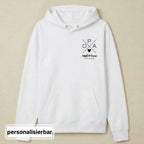 Hoodie front - weiß
