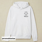 Hoodie front - weiß
