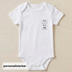 Mockup Baby Body - Weiß