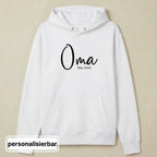 Hoodie front - weiß