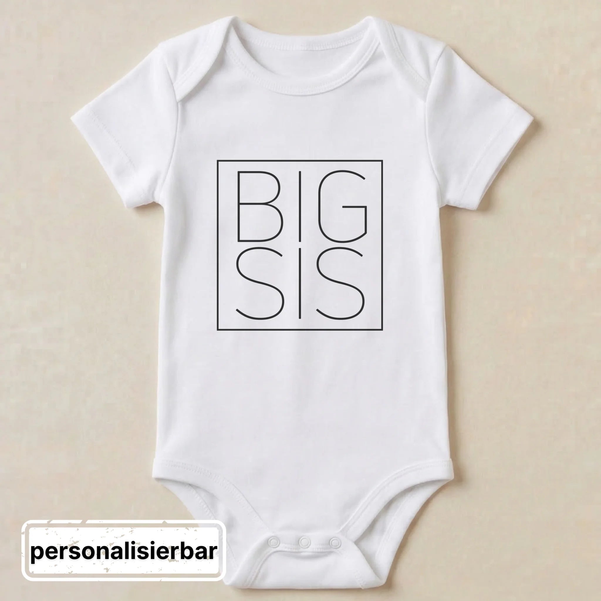 Mockup Baby Body - Weiß