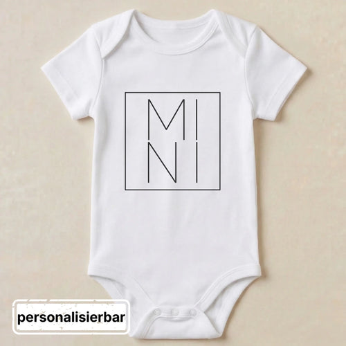 Mockup Baby Body - Weiß