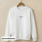 Hoodie front - weiß