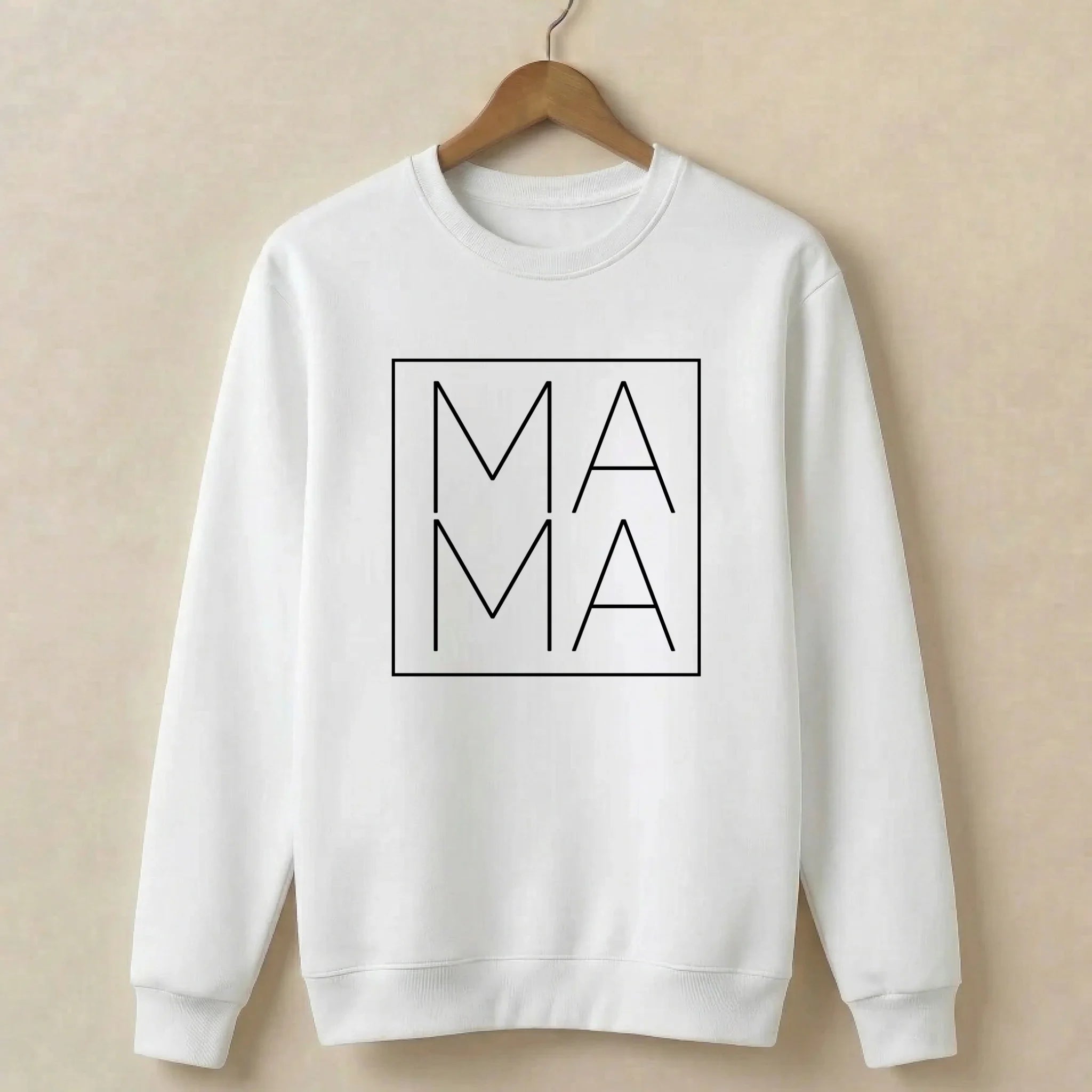Hoodie front - weiß