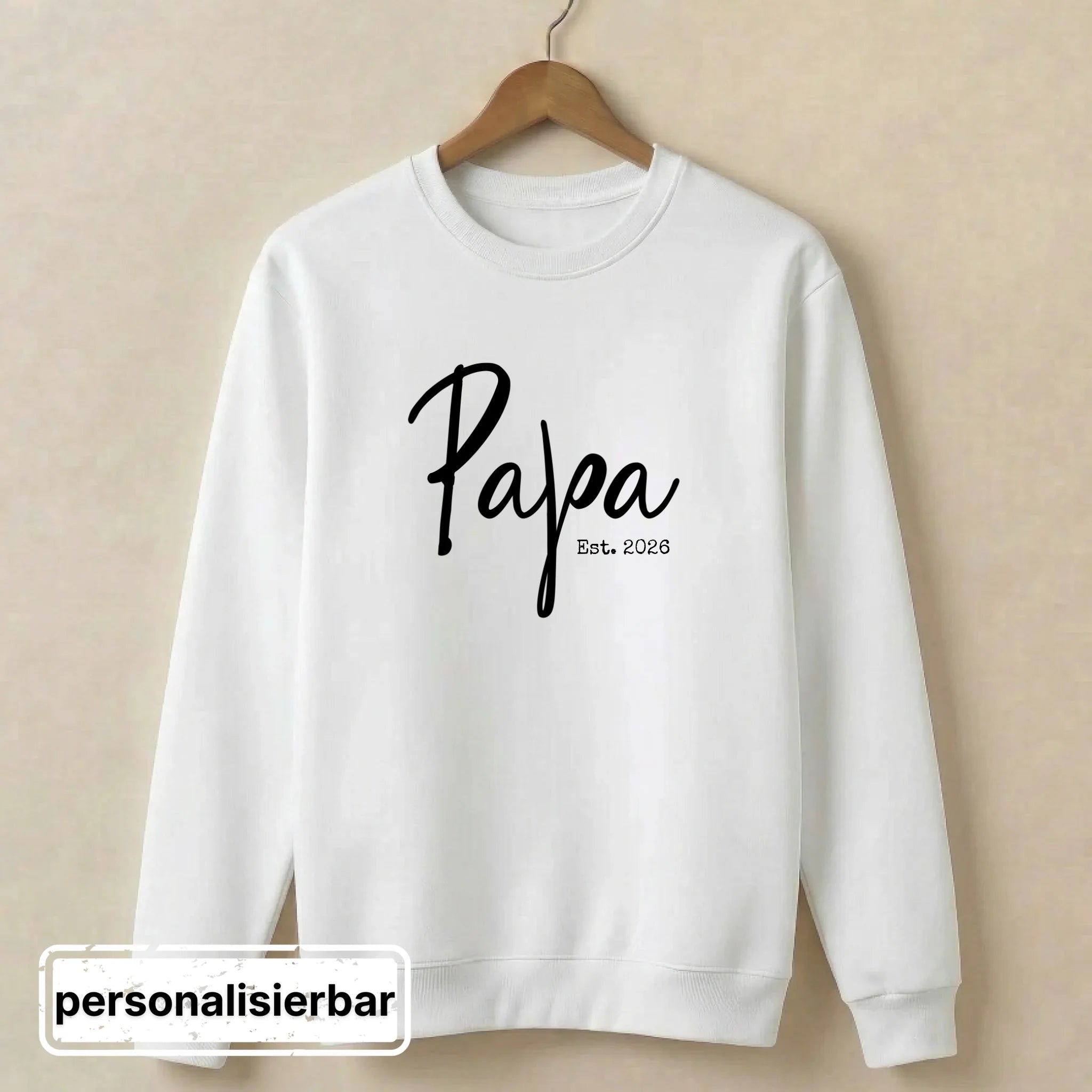 Hoodie front - weiß