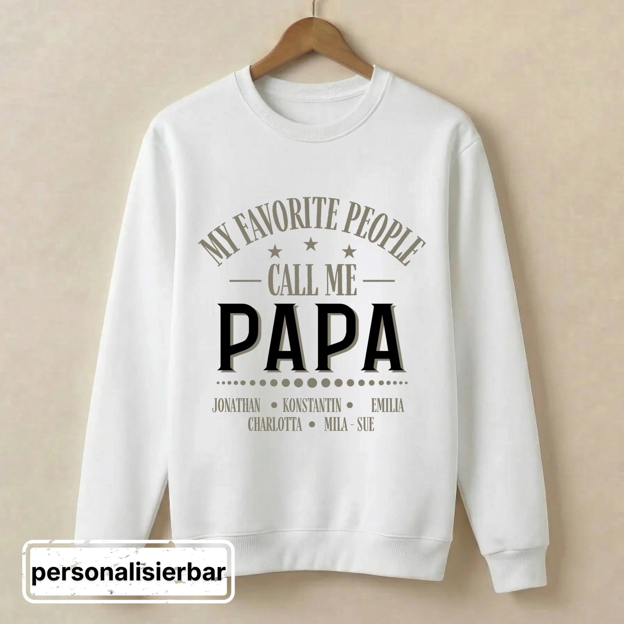 Hoodie front - weiß