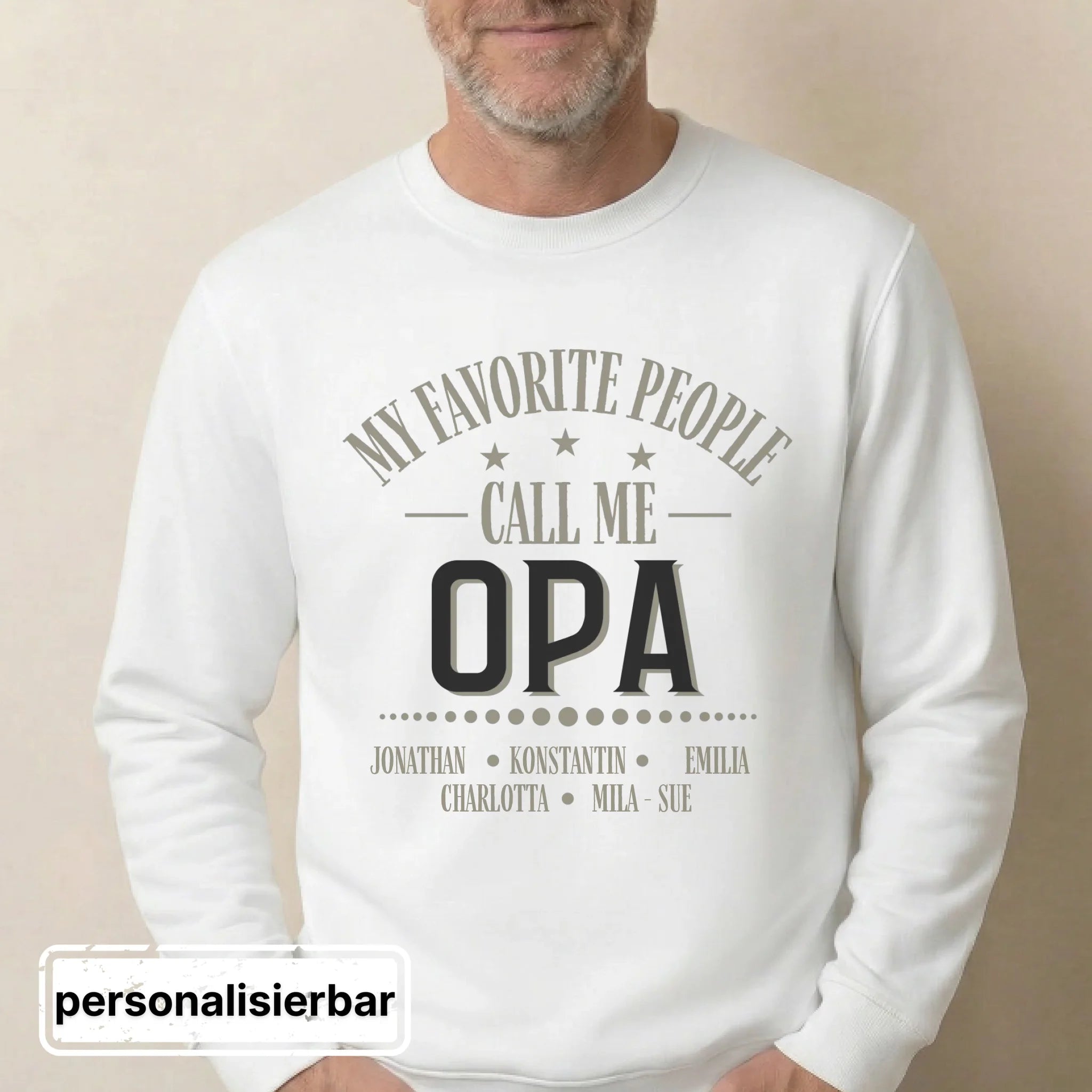 Sweater Mann älter