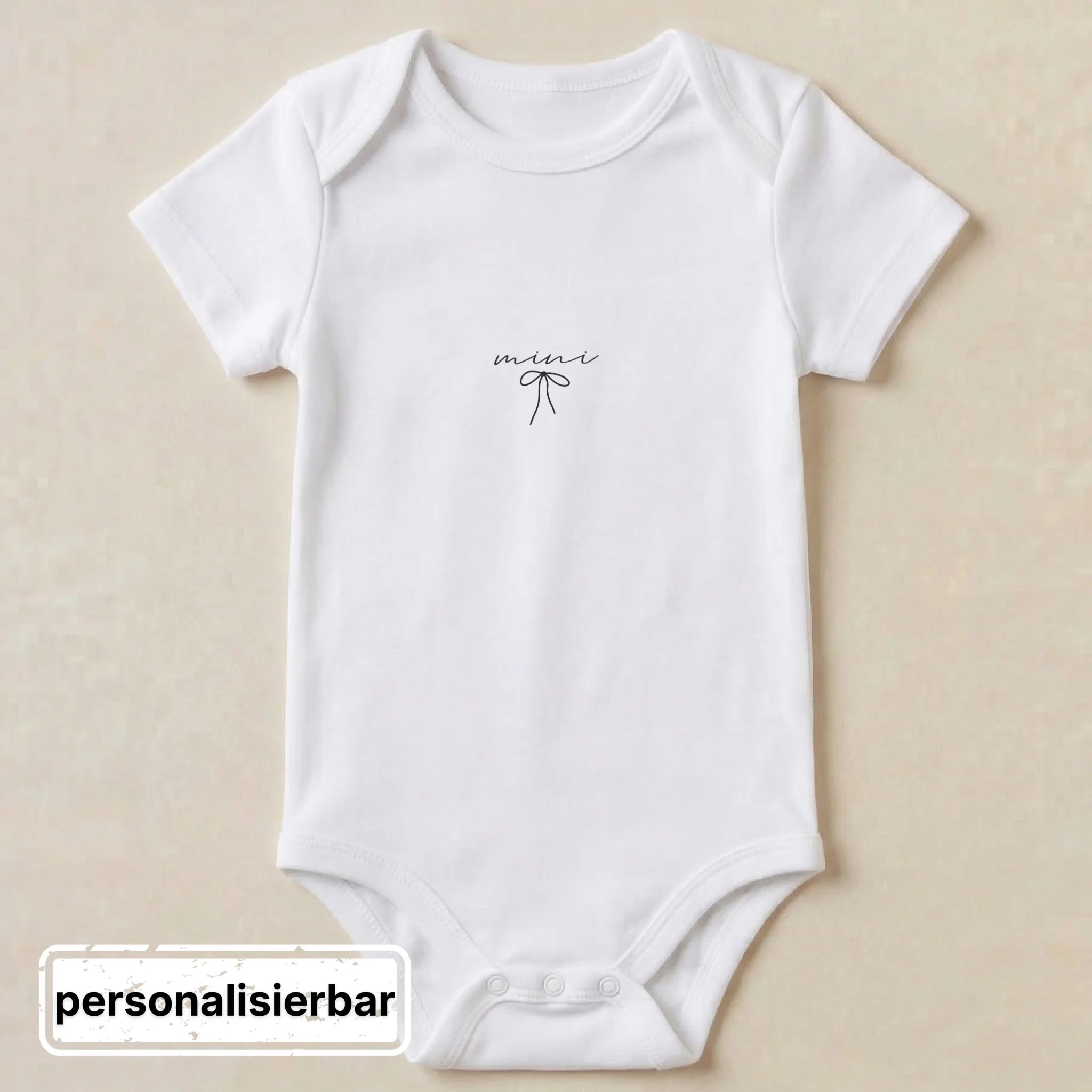 Mockup Baby Body - Weiß