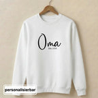 Hoodie front - weiß