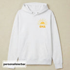 Hoodie front - weiß