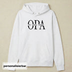 Hoodie front - weiß
