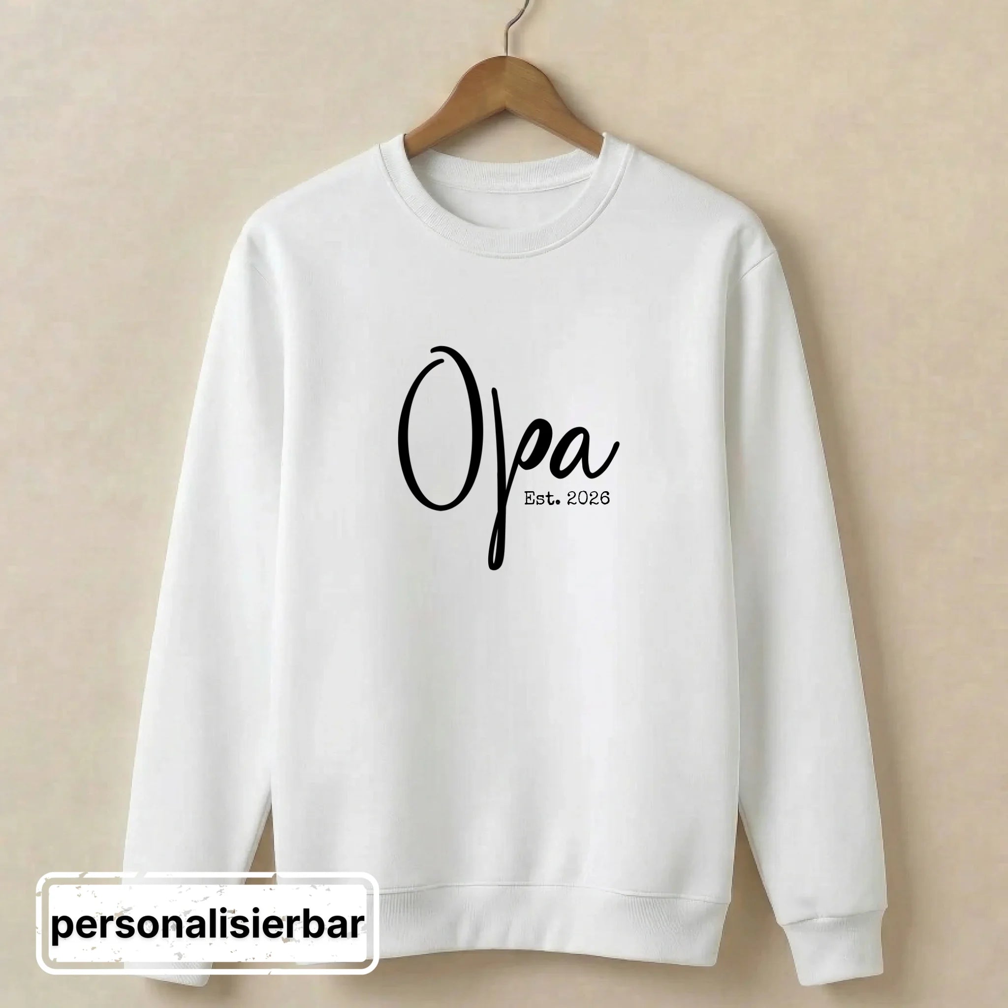 Hoodie front - weiß