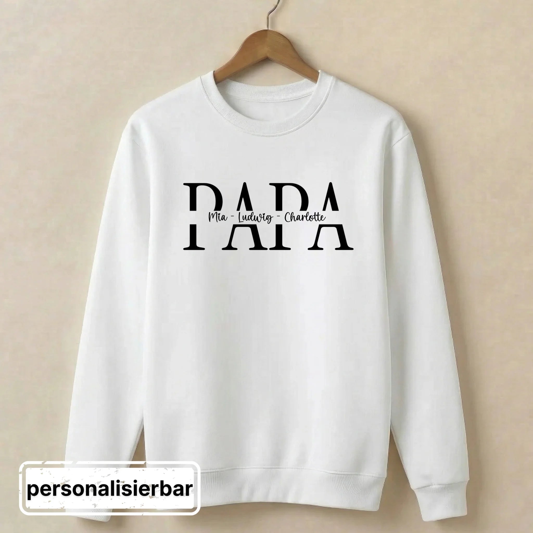 Hoodie front - weiß