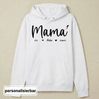 Hoodie front - weiß