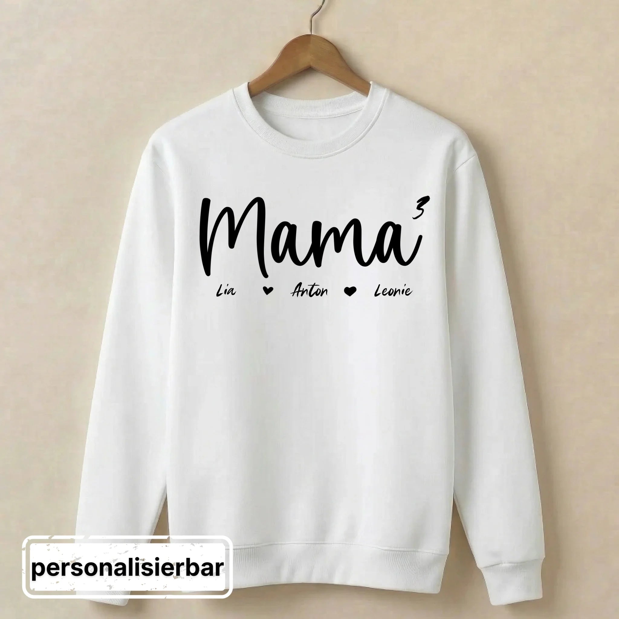 Hoodie front - weiß