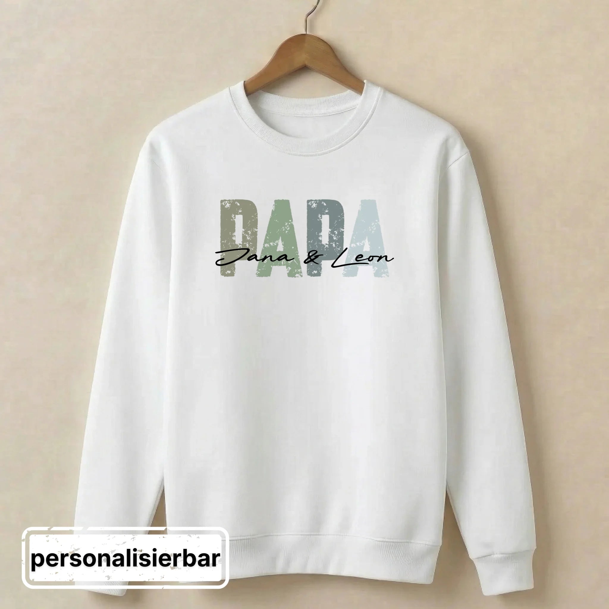 Hoodie front - weiß