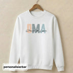 Hoodie front - weiß