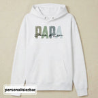 Hoodie front - weiß